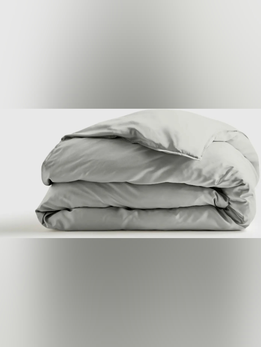 Quince NEW Bamboo Duvet Cover King/Cal King Eucalyptus Green